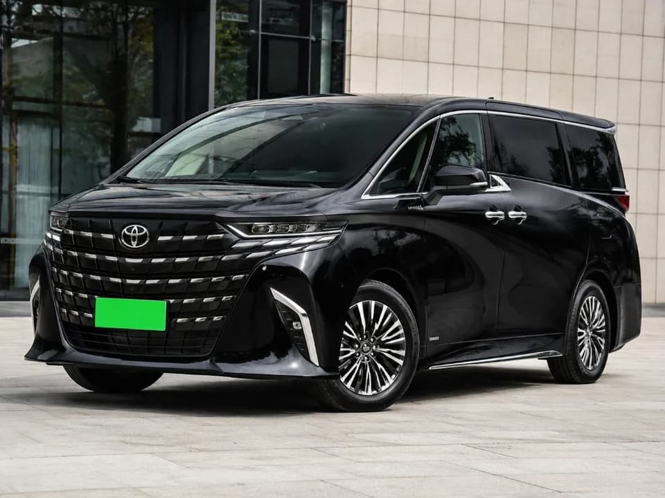 Latest-gen Alphard or equivalent
