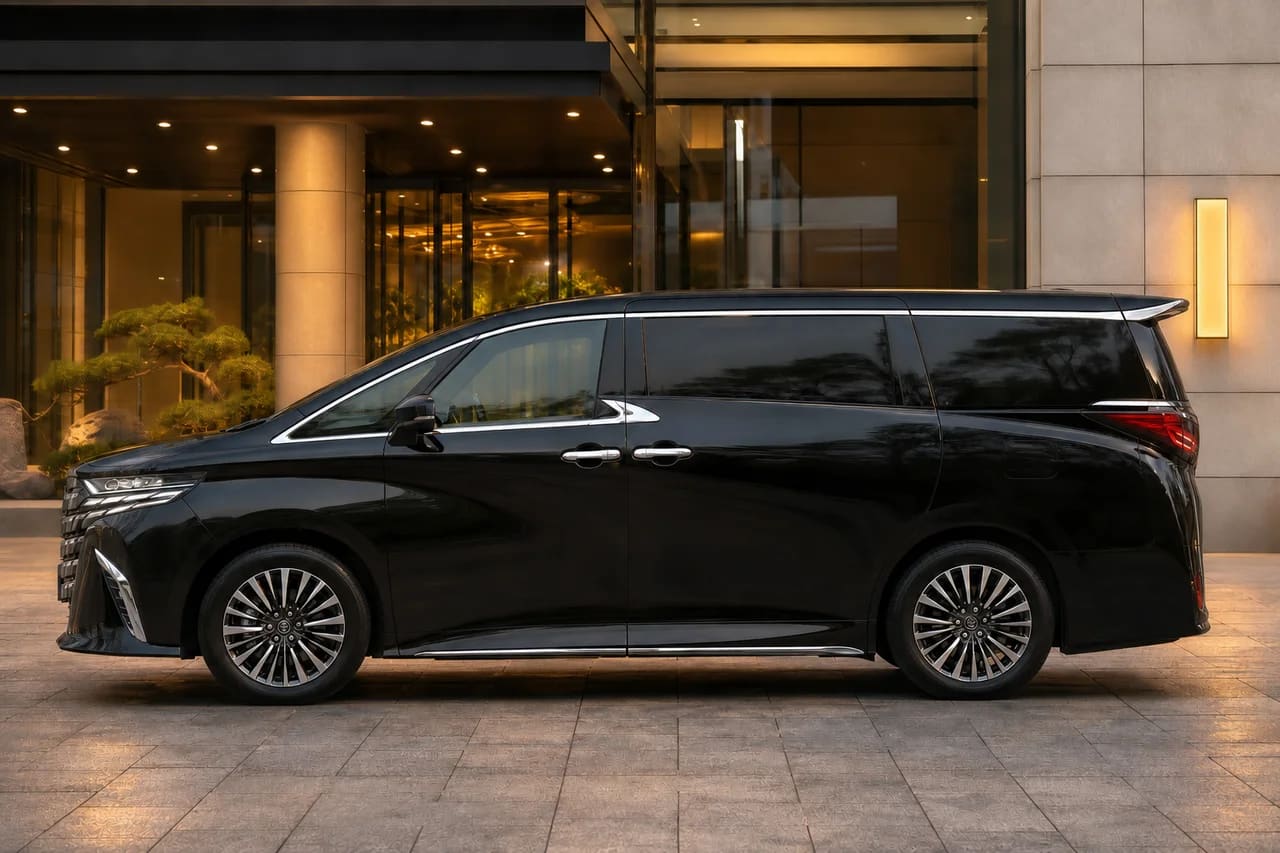 Latest generation Alphard or similar 1